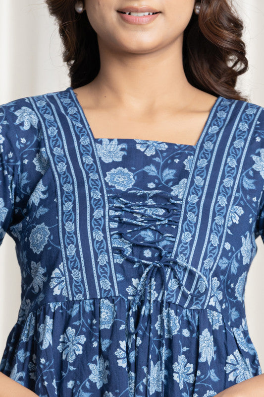 SANGAKURTI Blue Tops