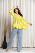 SANGAKURTI Yellow Tops