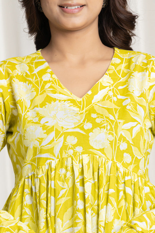 SANGAKURTI Yellow Tops