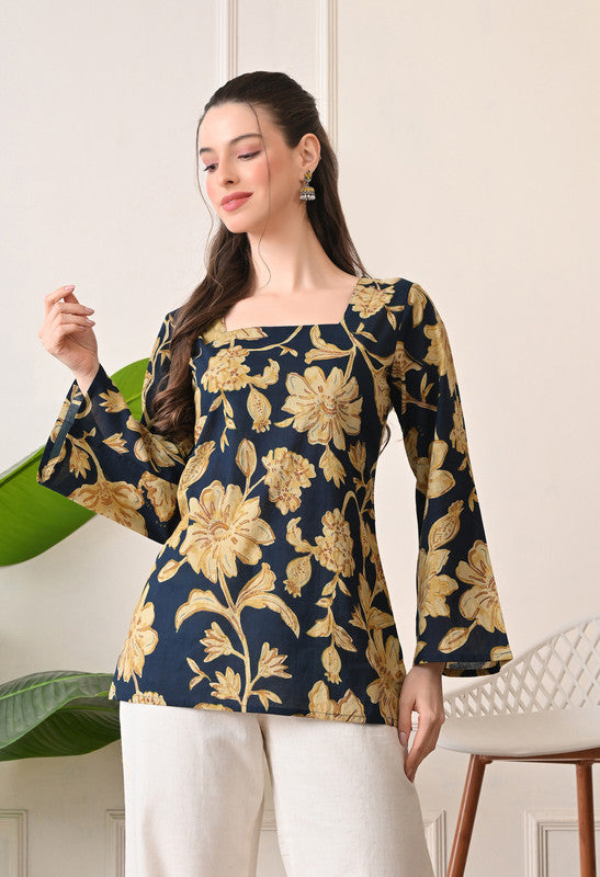 SANGAKURTI Blue Tops