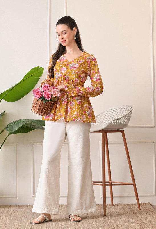 SANGAKURTI Brown Tops