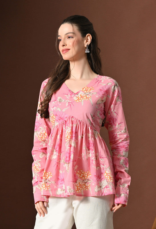 SANGAKURTI Pink Tops