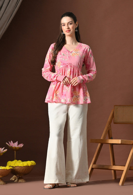 SANGAKURTI Pink Tops