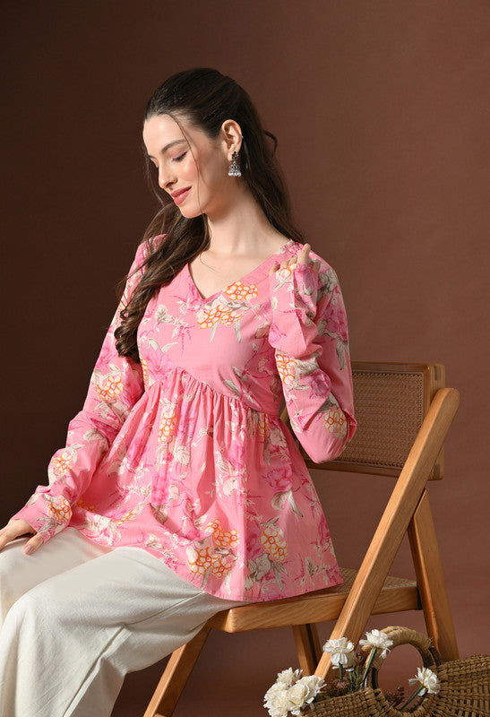 SANGAKURTI Pink Tops