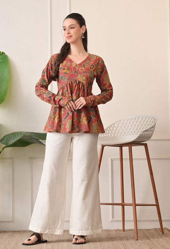 SANGAKURTI Fuchsia Pink Tops
