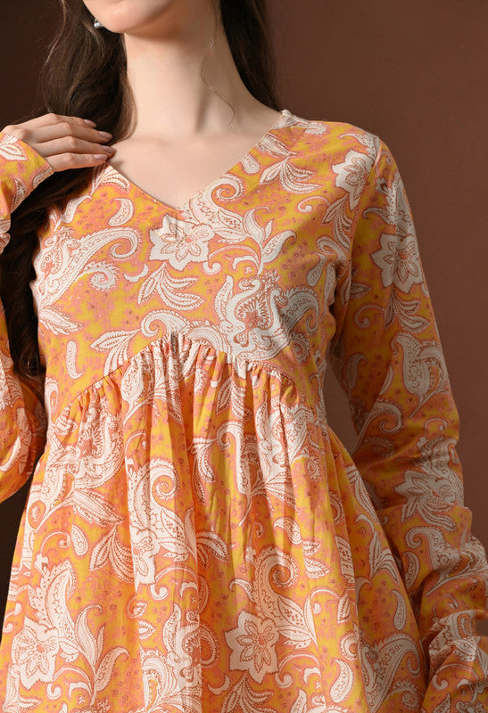 SANGAKURTI Orange Tops