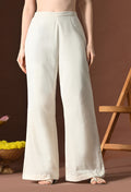 SANGAKURTI Off White Trousers