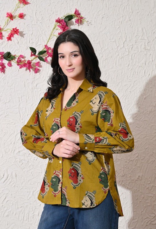 SANGAKURTI KHAKHI Shirts