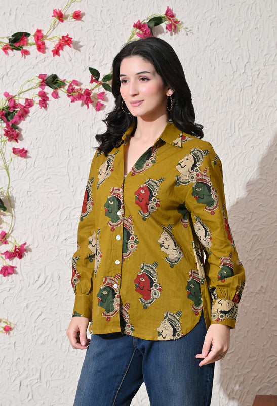 SANGAKURTI KHAKHI Shirts