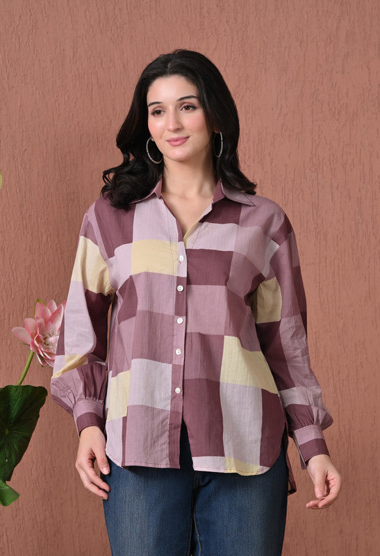 SANGAKURTI PURPLE Shirts