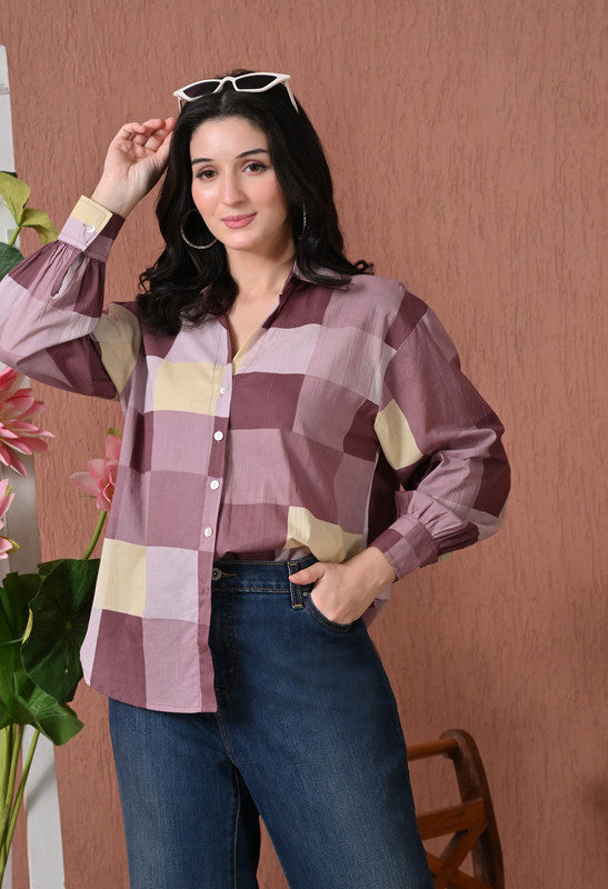 SANGAKURTI PURPLE Shirts