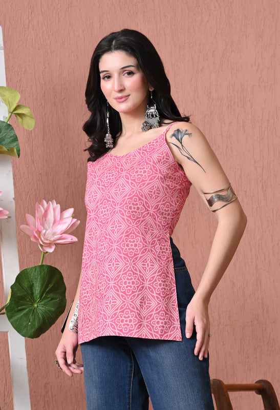SANGAKURTI Pink Tops