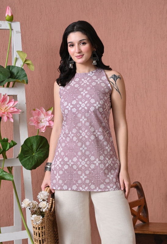 SANGAKURTI Purple Tops