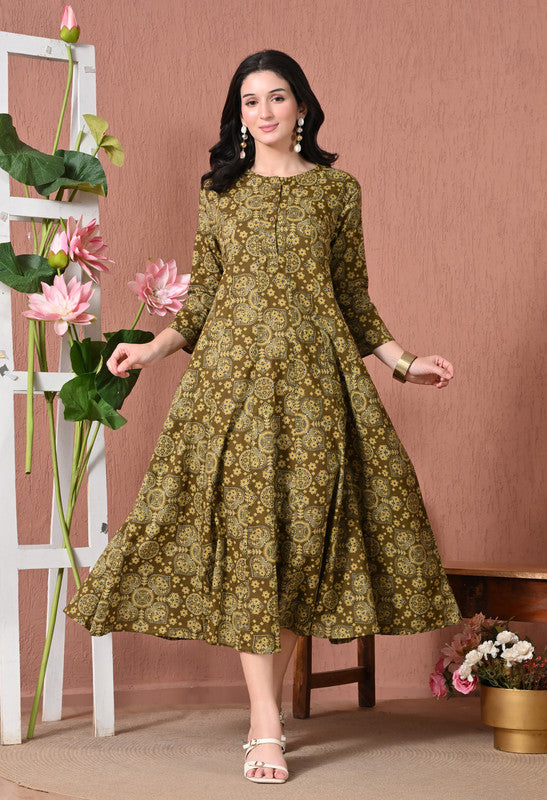 SANGAKURTI GREEN Dresses