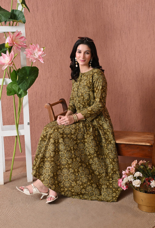 SANGAKURTI GREEN Dresses