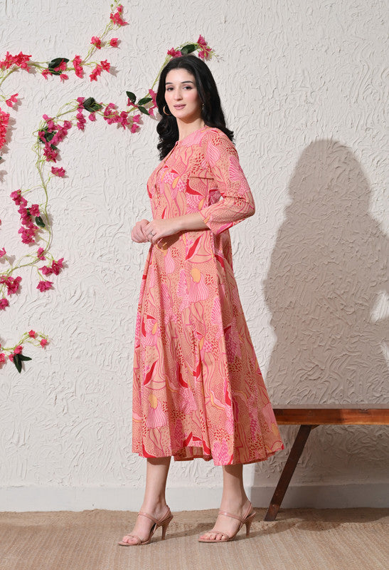 SANGAKURTI PEACH Dresses