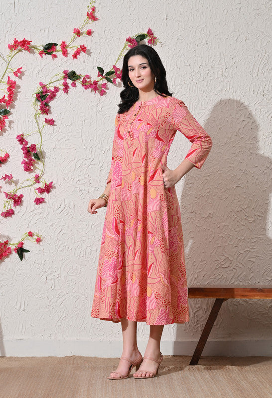 SANGAKURTI PEACH Dresses
