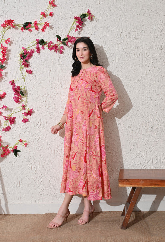 SANGAKURTI PEACH Dresses