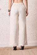 SANGAKURTI Off White Trousers