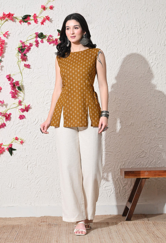 SANGAKURTI MUSTARD Kurtis