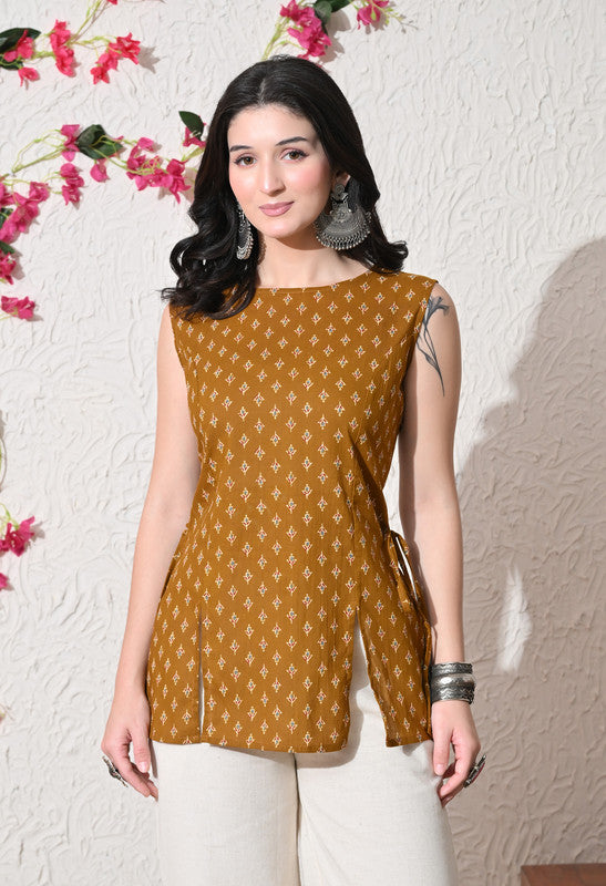 SANGAKURTI MUSTARD Kurtis
