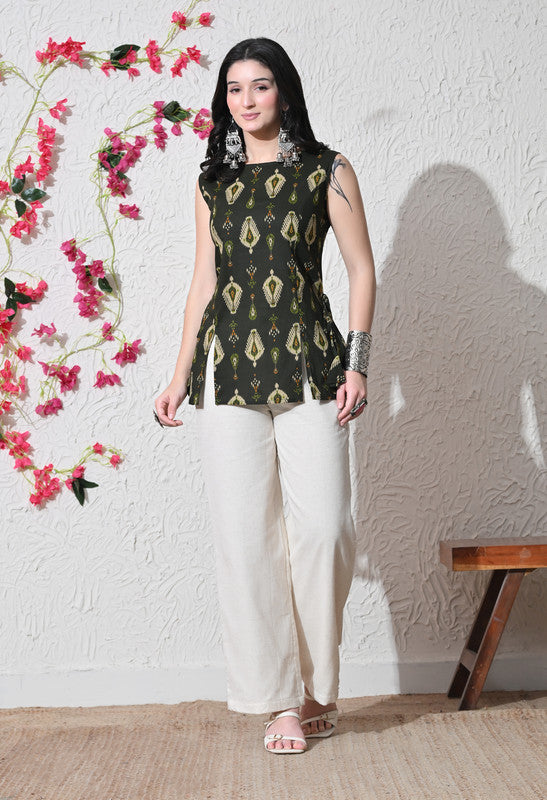 SANGAKURTI GREEN Kurtis