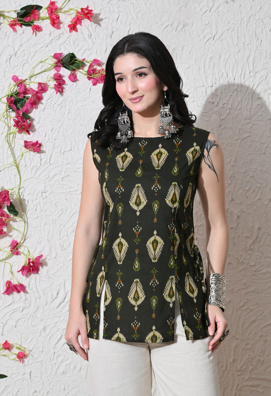 SANGAKURTI GREEN Kurtis