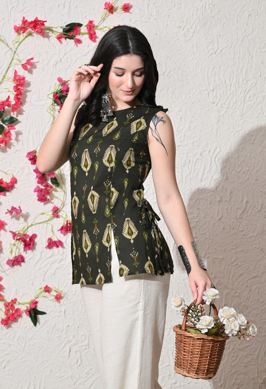 SANGAKURTI GREEN Kurtis