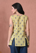 SANGAKURTI PISTA GREEN Kurtis
