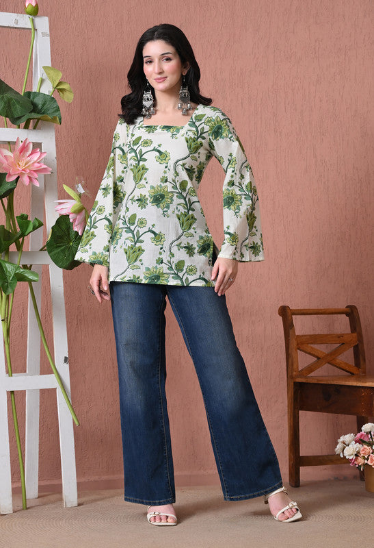 SANGAKURTI Off White Tops