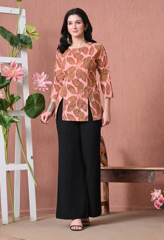 SANGAKURTI PEACH Kurtis