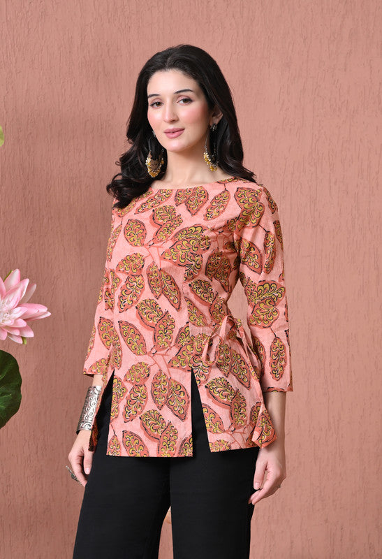 SANGAKURTI PEACH Kurtis