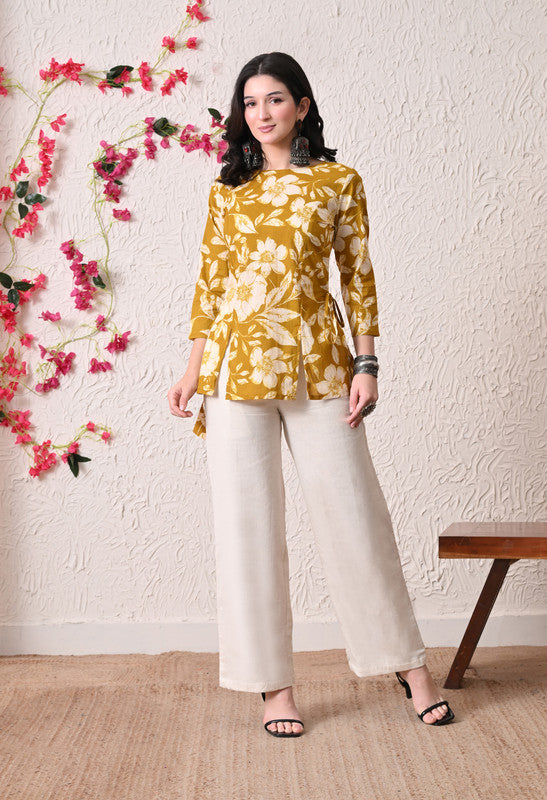 SANGAKURTI MUSTARD Kurtis