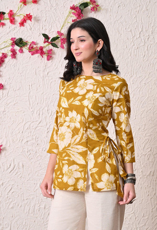 SANGAKURTI MUSTARD Kurtis
