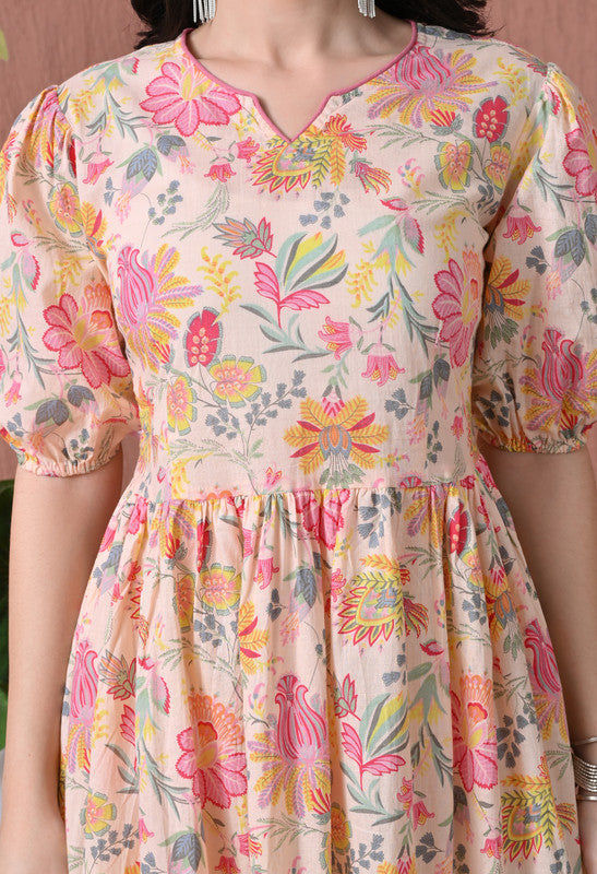 SANGAKURTI PEACH Dresses