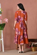 SANGAKURTI RUST Dresses