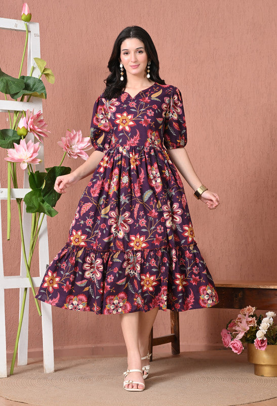 SANGAKURTI PURPLE Dresses