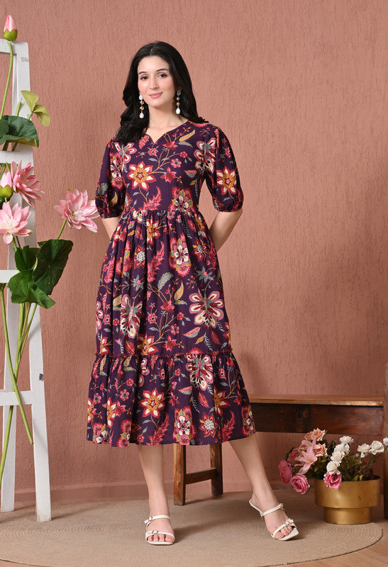 SANGAKURTI PURPLE Dresses