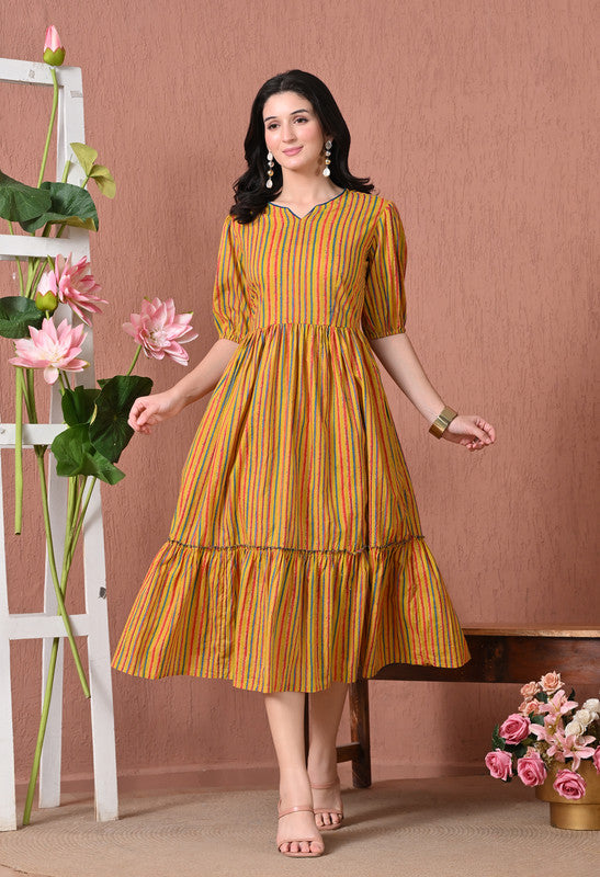 SANGAKURTI MUSTARD Dresses