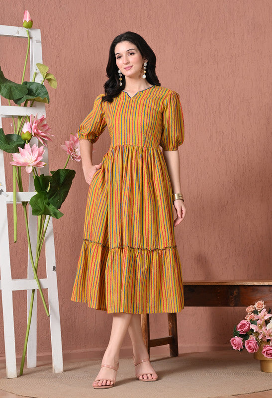 SANGAKURTI MUSTARD Dresses