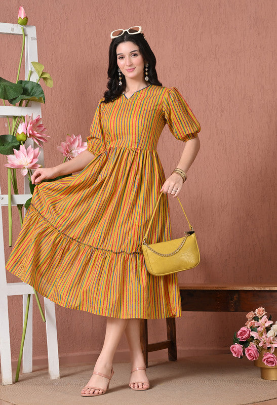 SANGAKURTI MUSTARD Dresses