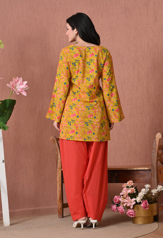 SANGAKURTI YELLOW Co-Ords