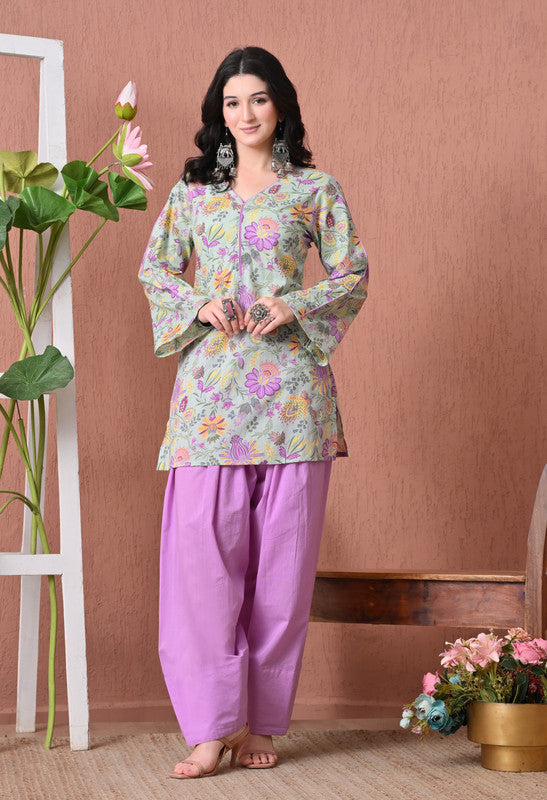 SANGAKURTI GREEN Co-Ords