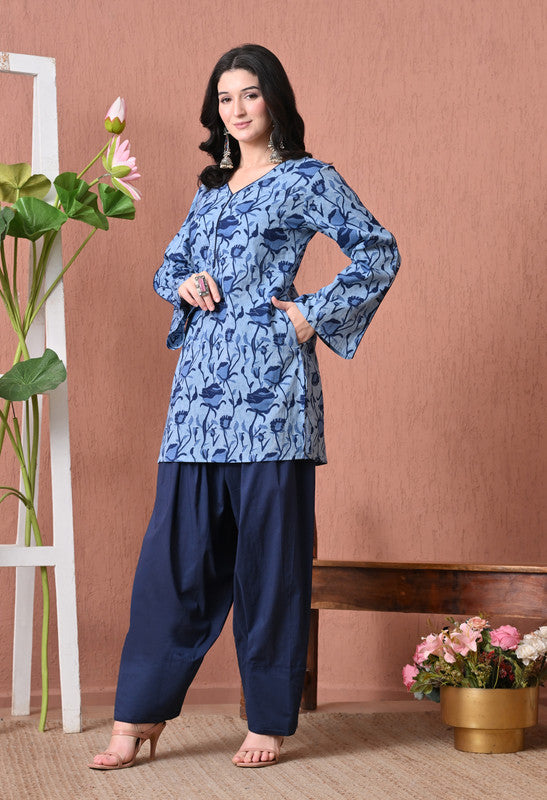 SANGAKURTI BLUE Co-Ords