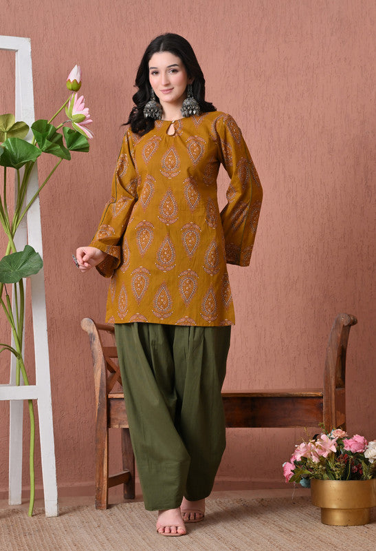 SANGAKURTI GREEN Co-Ords