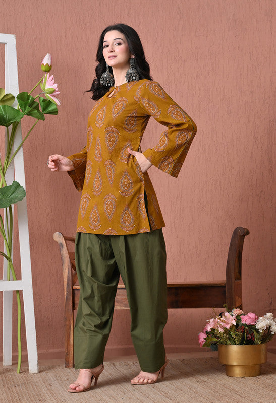 SANGAKURTI GREEN Co-Ords