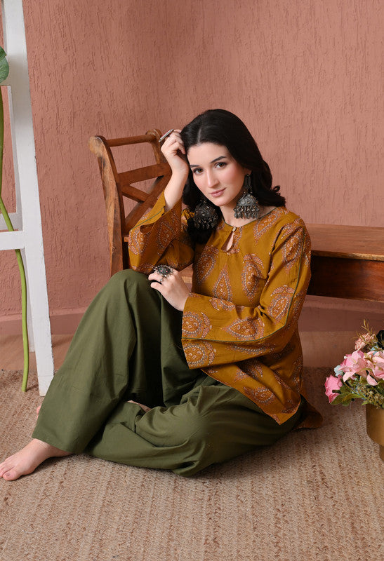 SANGAKURTI GREEN Co-Ords